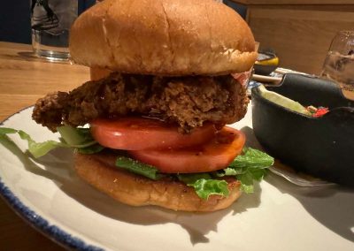 image of the tupelo honey fried chicken sandwich