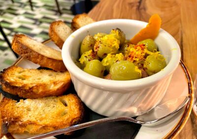 Dolomiti Pizzeria and Enoteca Marinated Olives