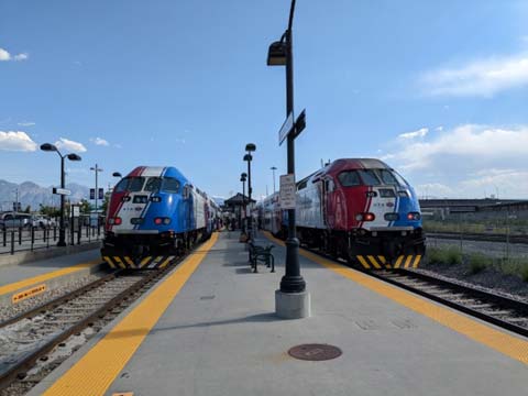 Utah Transit Authority FrontRunner example