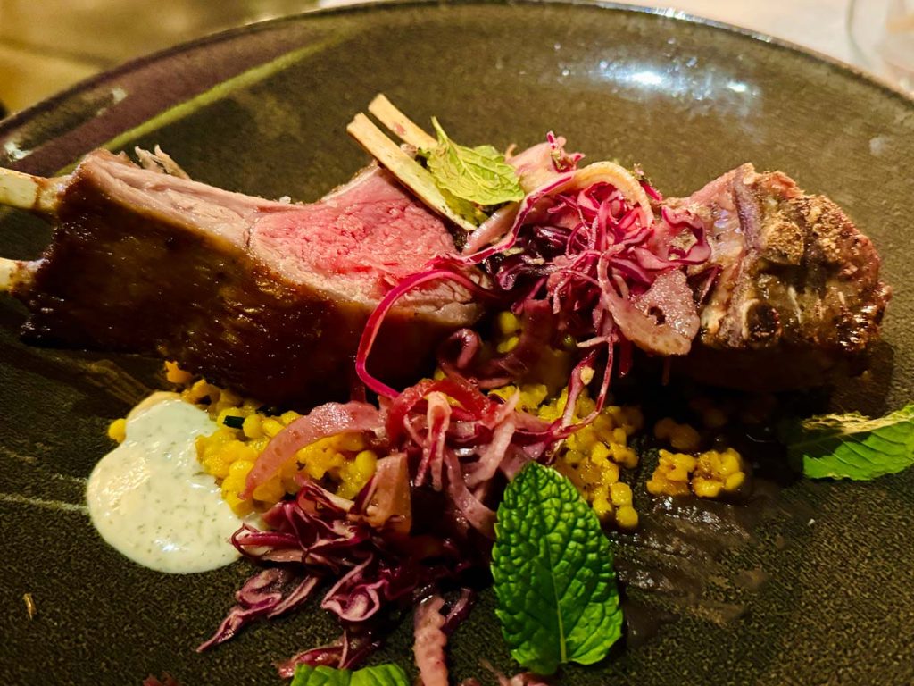 Rack of lamb