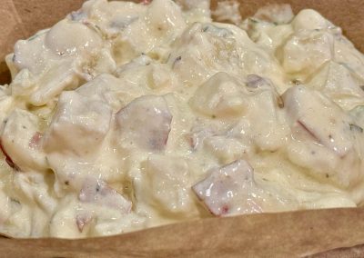 Porky Butts Potato salad