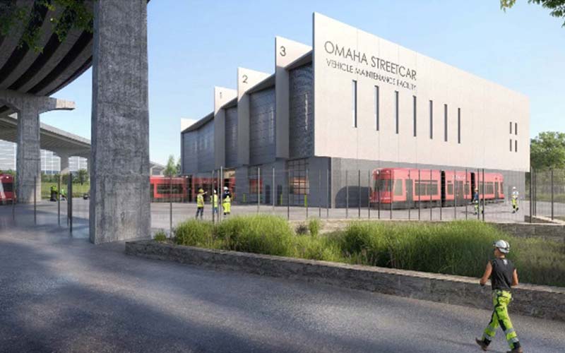 Omaha Streetcar Vehicle Maintenance Facility