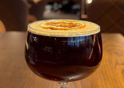 Hazy espresso