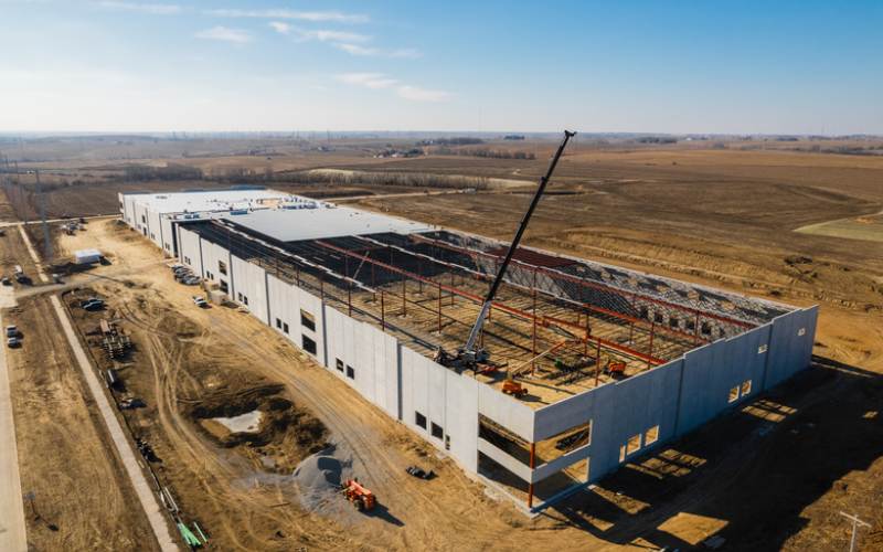 Progress at Infinity Industrial Park