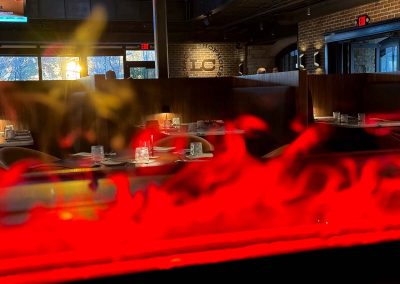 Legacy Chophouse flames