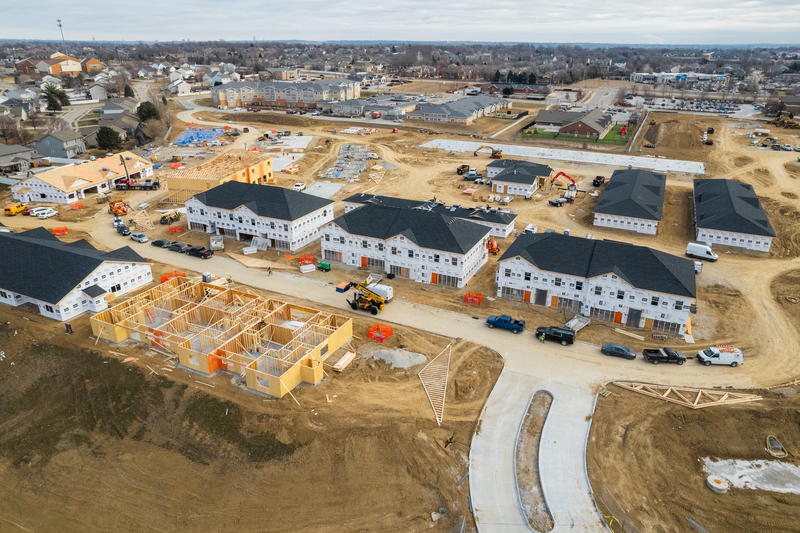Construction Progress at Sagebrook in La Vista