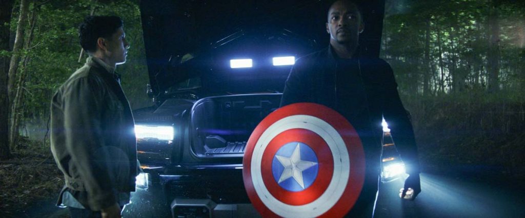 Anthony Mackie and Danny Ramirez