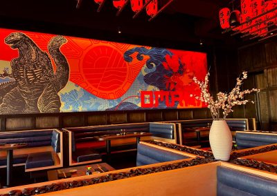 Blue Sushi Legacy dining area