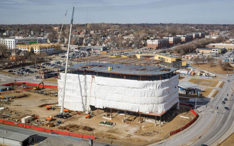 Final Steel Beam Installed at UNMC CORE Building
