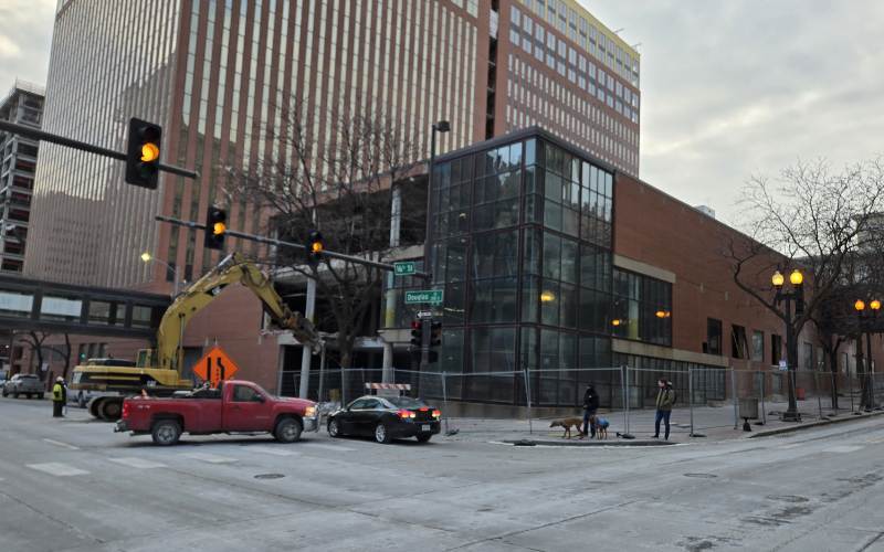 Demolition Starts on Old Park Fair Mall