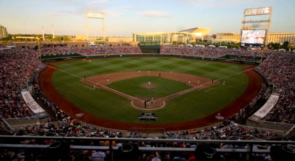 View of Charles Schwab field in Omaha
