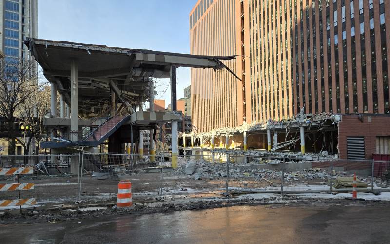 Not Much Left at Old Park Fair Mall
