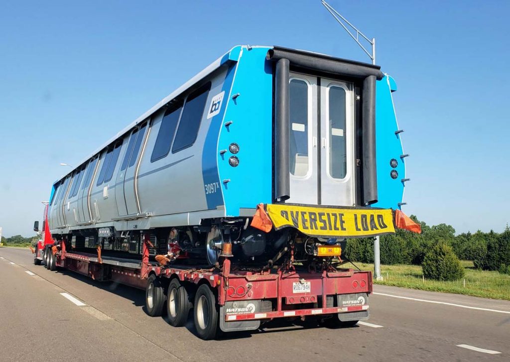 Washington DC Metro 7000-series Kawasaki Car