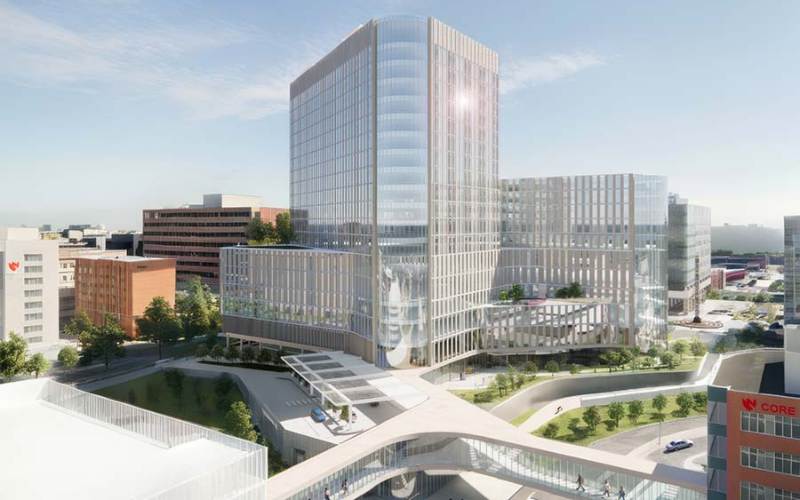 Early Stages of $2.2 Billion Med Center Building