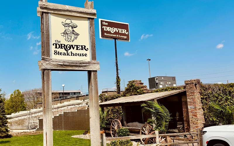 The Drover Is Where Steaks Sizzle and the Cowboy Way Still Rules the Grill