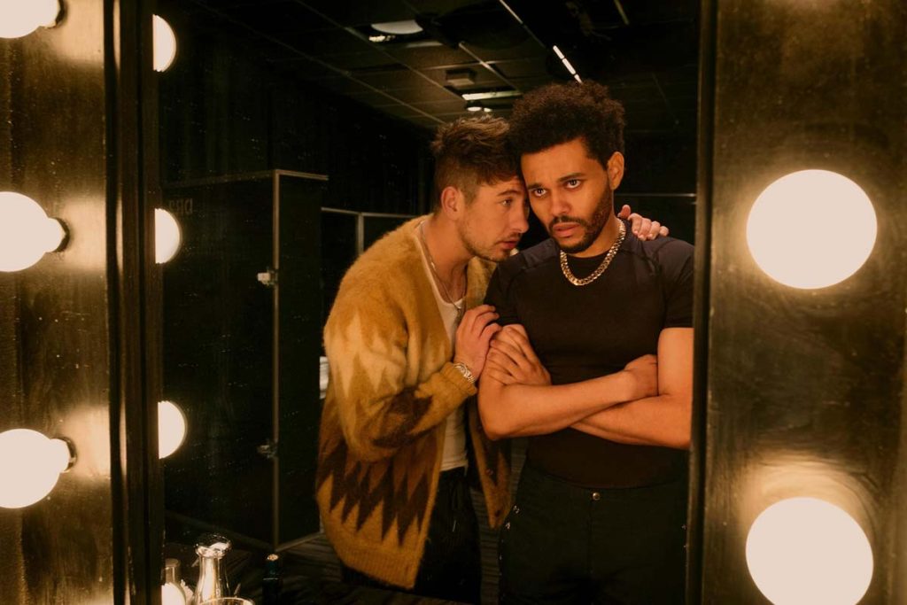 The Weeknd and Barry Keoghan