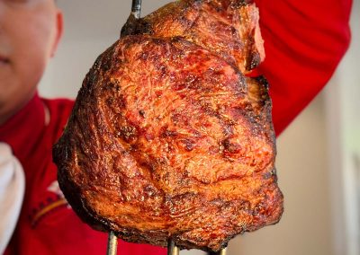 Rib-eye close up