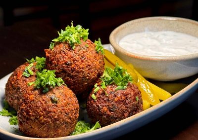 Falafel at Mazza