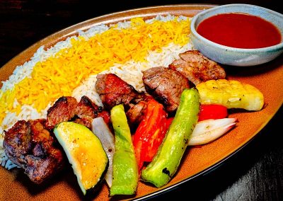 Lamb shish kebab